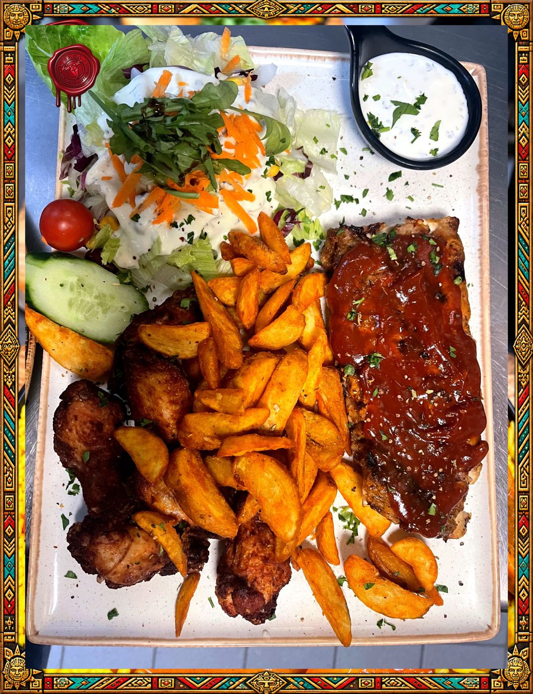 Gericht aus der K-BANA Küche