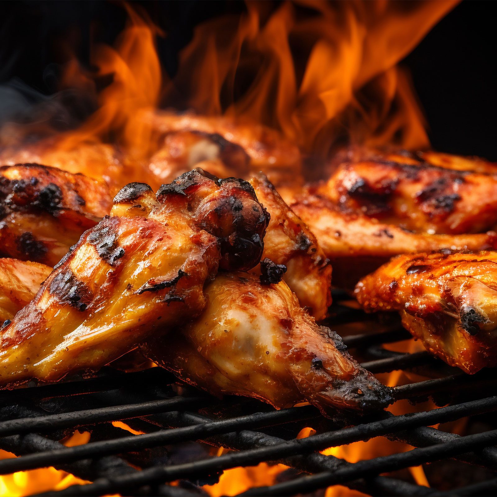 Chicken Wings auf dem Grill